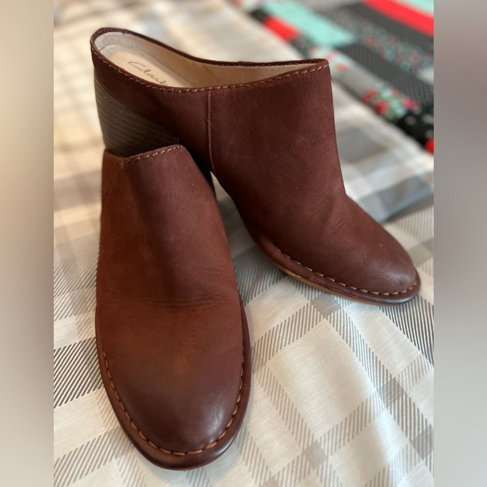 Brown Clark Mules